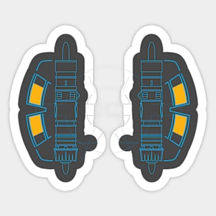 POD RACER POWER Sticker